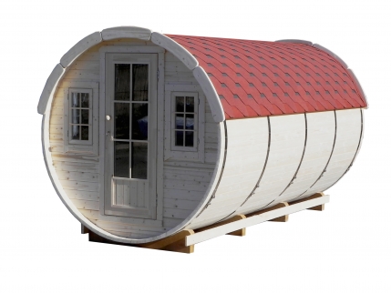 Barrel For Sleeping Ø2.2 X 4.4 M With Furnitures