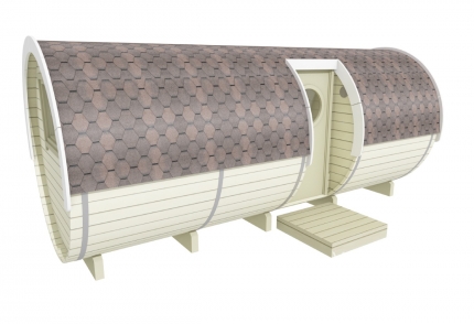 Barrel For Sleepıng-Side Entrance Ø2.2 X 5.4 M With Furniture