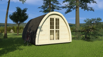 Insulated Camping Pod 2.4 X 4.8 M