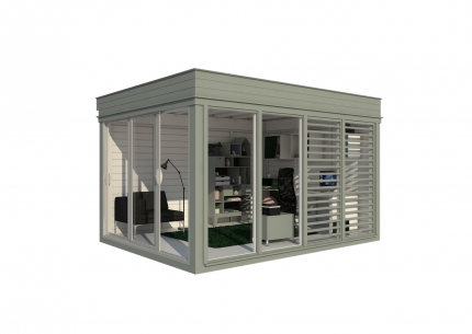 Insulated Cube – Garden Office 3 X 4 M