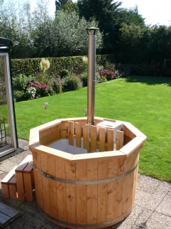 Ø 1.5m Hot Tub From Spruce
