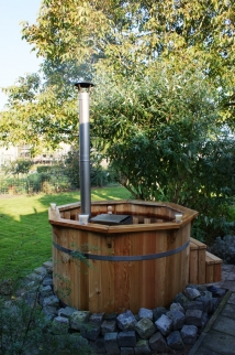 Ø 1.5m Hot Tub From Thermo Wood