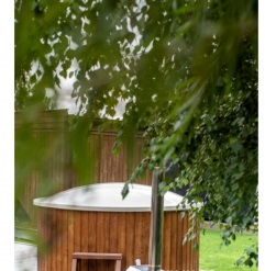 Ø 1.8 M Fiberglass Hot Tub With External Heater “Relax”