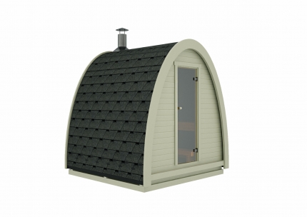 Sauna Pod 2.4 X 2.3 From Thermo Wood